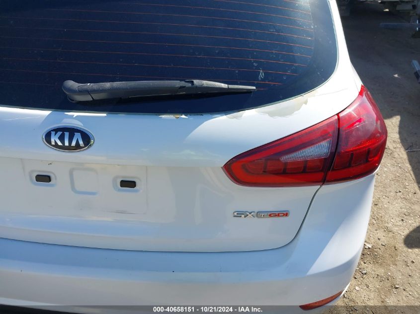 2016 Kia Forte Sx VIN: KNAFZ5A32G5501052 Lot: 40658151