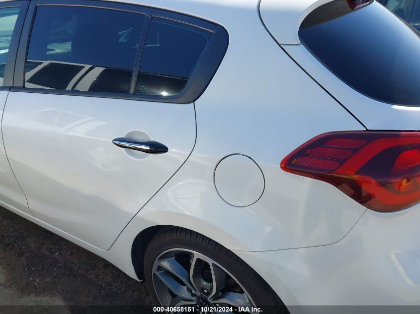 2016 Kia Forte Sx VIN: KNAFZ5A32G5501052 Lot: 40658151