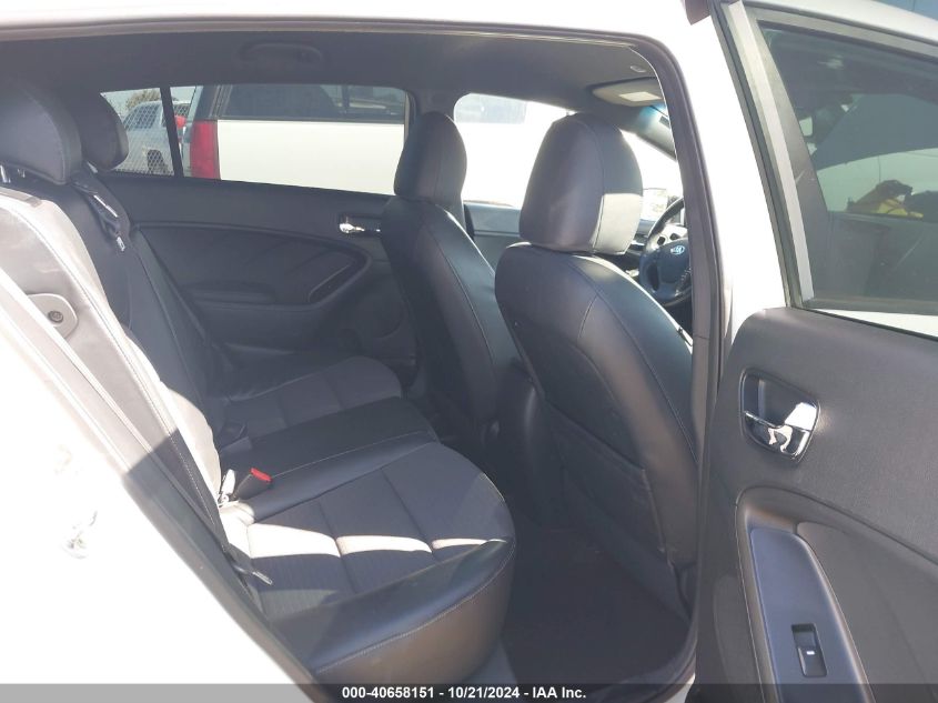 2016 Kia Forte Sx VIN: KNAFZ5A32G5501052 Lot: 40658151