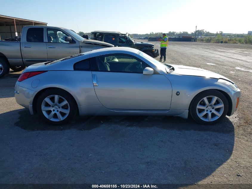 2003 Nissan 350Z VIN: JN1AZ34D93T110818 Lot: 40658185