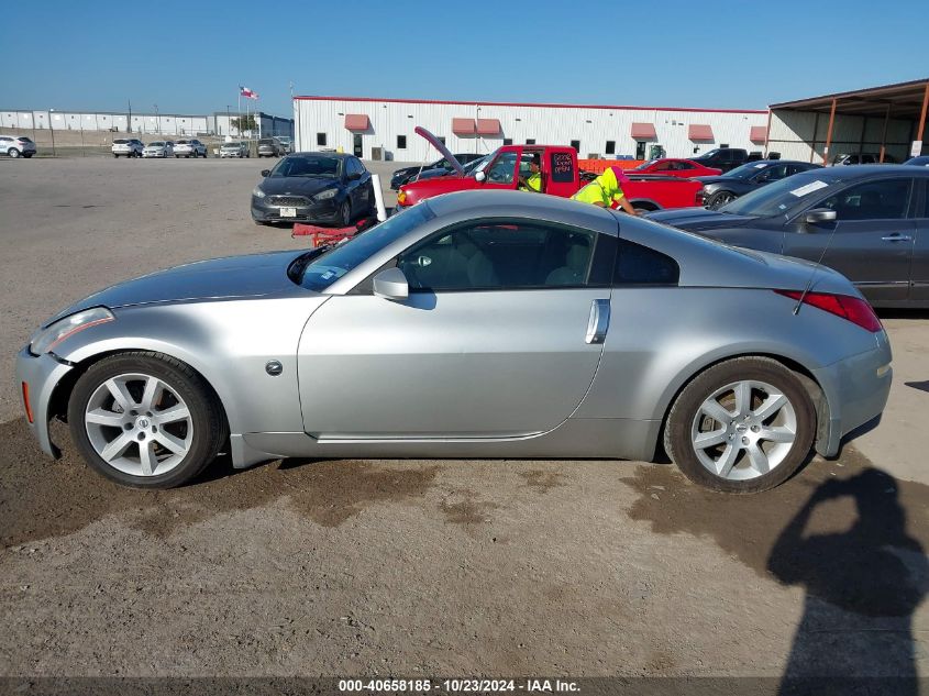 2003 Nissan 350Z VIN: JN1AZ34D93T110818 Lot: 40658185