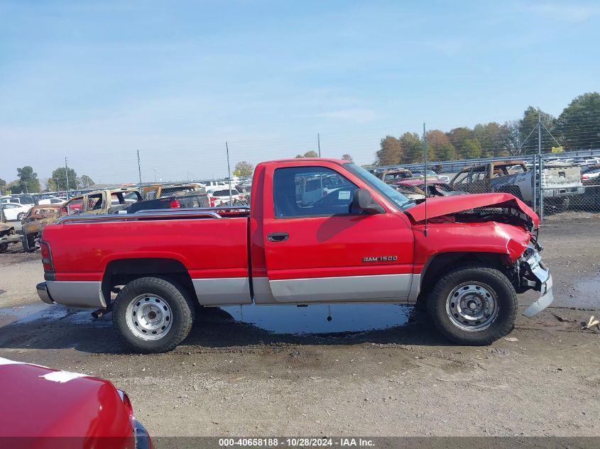 1998 Dodge Ram 1500 VIN: 1B7HC13Z9XJ513522 Lot: 40658188