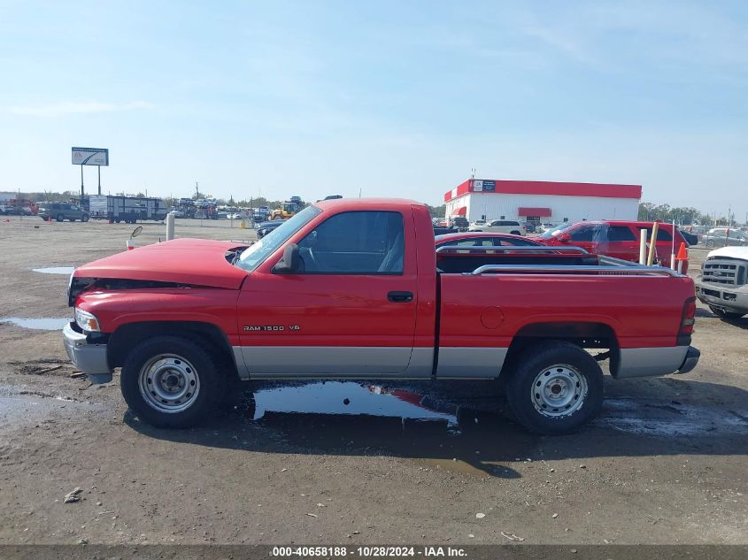 1998 Dodge Ram 1500 VIN: 1B7HC13Z9XJ513522 Lot: 40658188