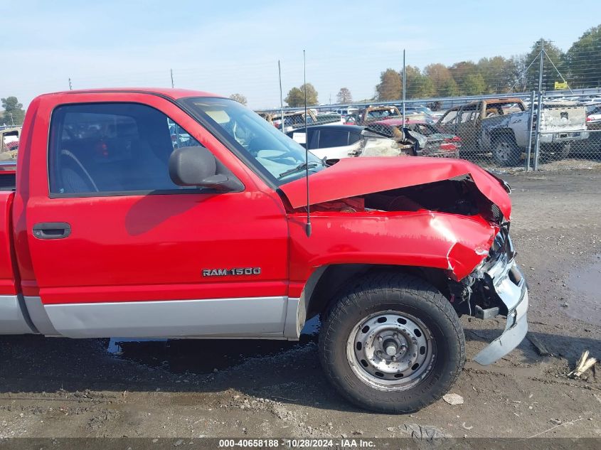 1998 Dodge Ram 1500 VIN: 1B7HC13Z9XJ513522 Lot: 40658188