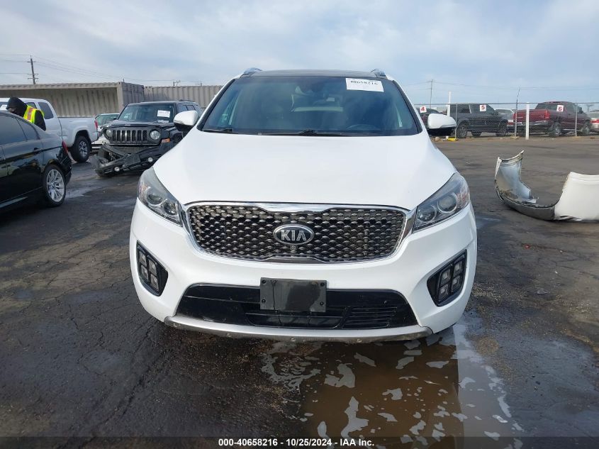 2017 Kia Sorento 3.3L Sxl VIN: 5XYPKDA55HG318194 Lot: 40658216