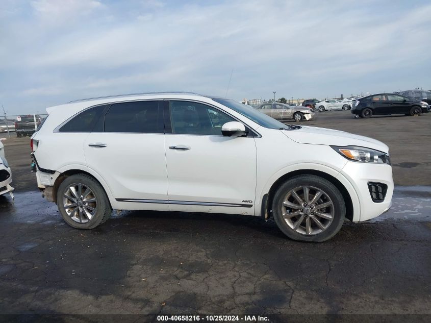 2017 Kia Sorento 3.3L Sxl VIN: 5XYPKDA55HG318194 Lot: 40658216