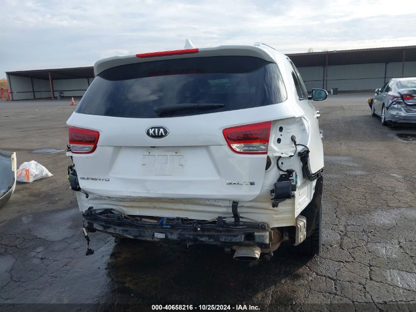 2017 Kia Sorento 3.3L Sxl VIN: 5XYPKDA55HG318194 Lot: 40658216