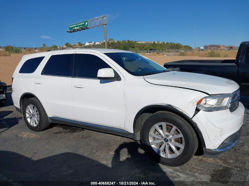 2014 Dodge Durango Sxt VIN: 1C4RDHAG9EC419198 Lot: 40658247