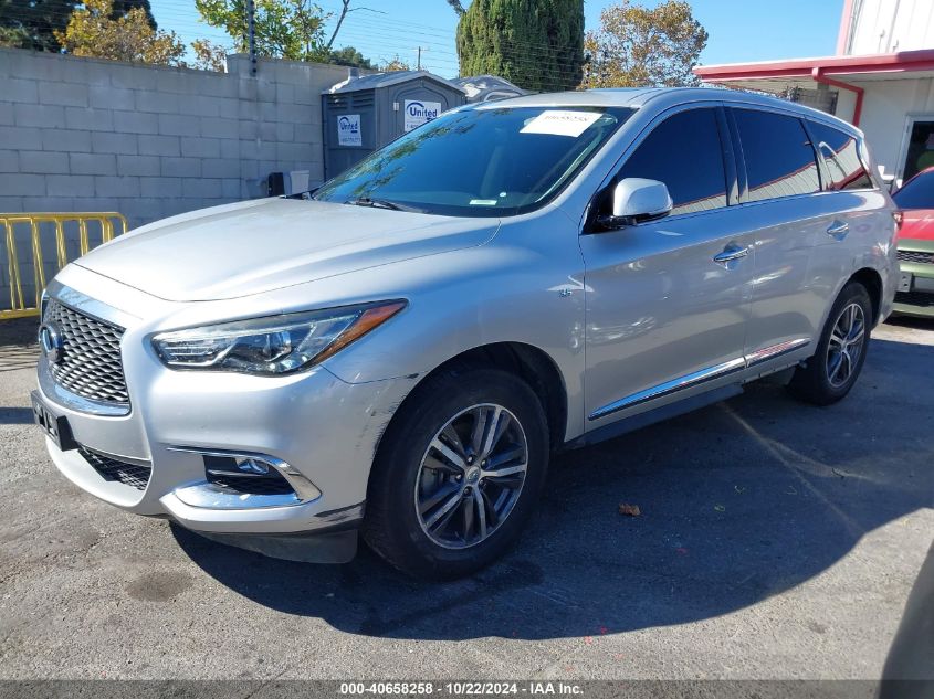 2019 Infiniti Qx60 Pure VIN: 5N1DL0MM4KC558551 Lot: 40658258