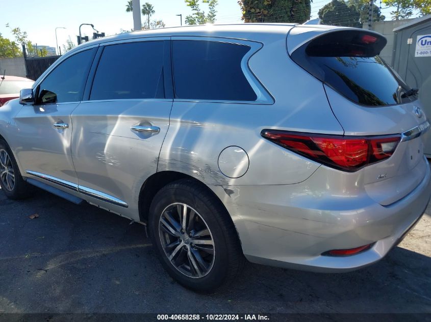 2019 Infiniti Qx60 Pure VIN: 5N1DL0MM4KC558551 Lot: 40658258