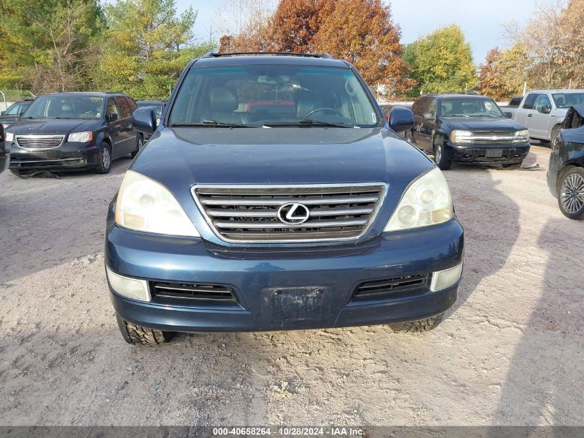 2005 Lexus Gx 470 VIN: JTJBT20X150091907 Lot: 40658264