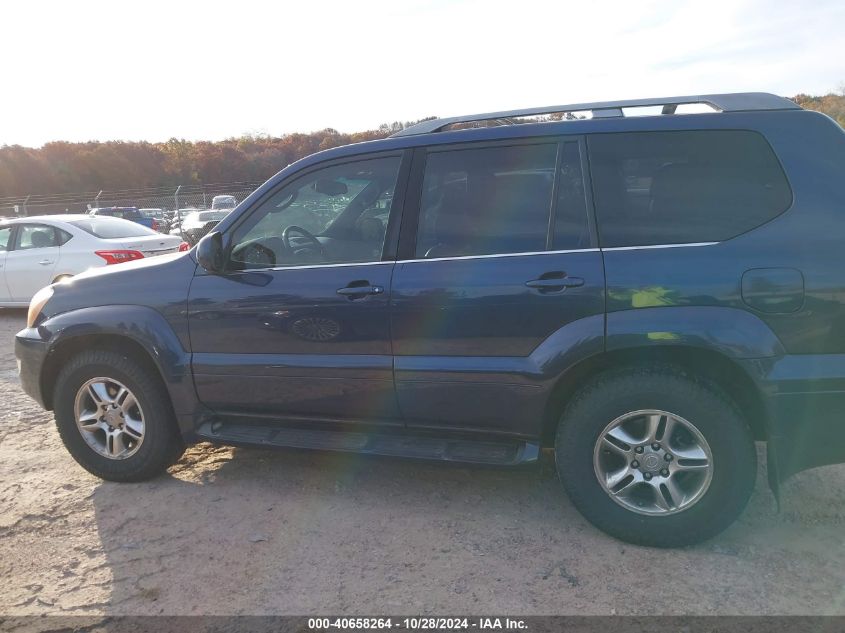 2005 Lexus Gx 470 VIN: JTJBT20X150091907 Lot: 40658264