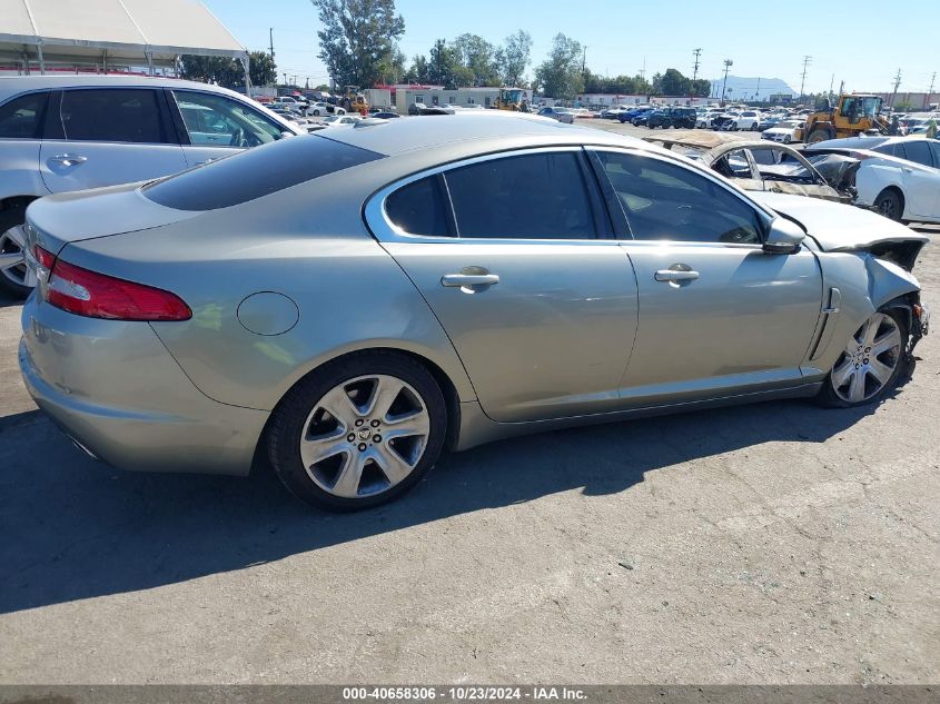 2011 Jaguar Xf VIN: SAJWA0FB2BLR91754 Lot: 40658306