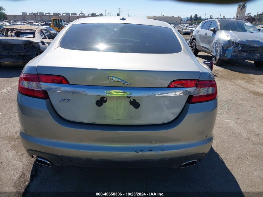 2011 Jaguar Xf VIN: SAJWA0FB2BLR91754 Lot: 40658306