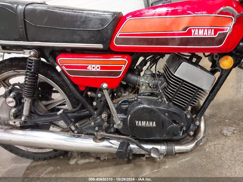 1976 Yamaha Rd400 VIN: 1A1001239 Lot: 40658310