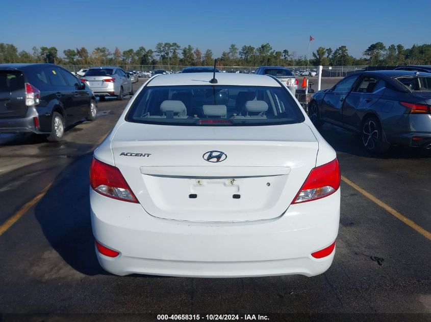 2016 Hyundai Accent Se VIN: KMHCT4AE3GU090345 Lot: 40658315