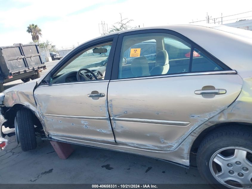 2003 Toyota Camry Le V6 VIN: 4T1BF32K83U561739 Lot: 40658331