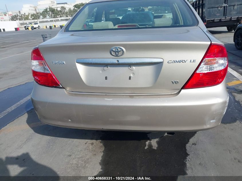 2003 Toyota Camry Le V6 VIN: 4T1BF32K83U561739 Lot: 40658331