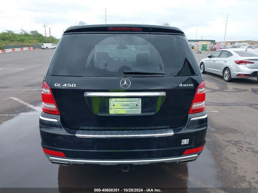 2010 Mercedes-Benz Gl 450 4Matic VIN: 4JGBF7BE2AA619117 Lot: 40658351