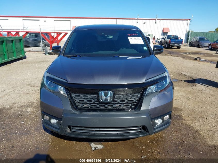 2021 Honda Passport Awd Ex-L VIN: 5FNYF8H54MB018380 Lot: 40658356