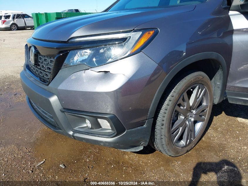 2021 Honda Passport Awd Ex-L VIN: 5FNYF8H54MB018380 Lot: 40658356