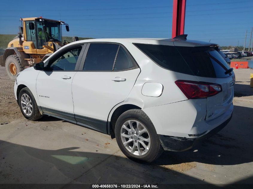 2020 Chevrolet Equinox Fwd Ls VIN: 3GNAXHEV6LS738117 Lot: 40658376