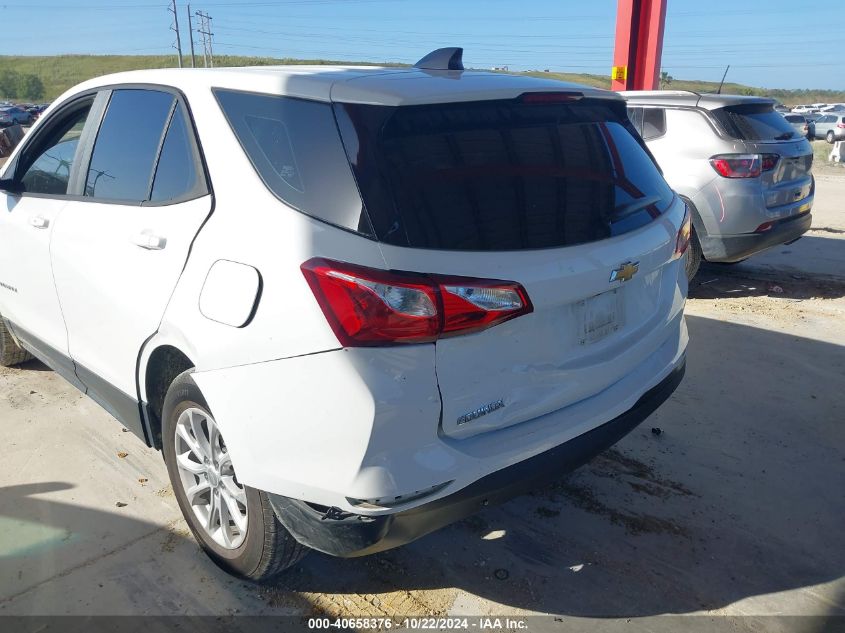 2020 Chevrolet Equinox Fwd Ls VIN: 3GNAXHEV6LS738117 Lot: 40658376