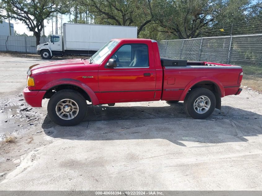 2002 Ford Ranger Edge/Xl/Xlt VIN: 1FTYR10U62PA20491 Lot: 40658394