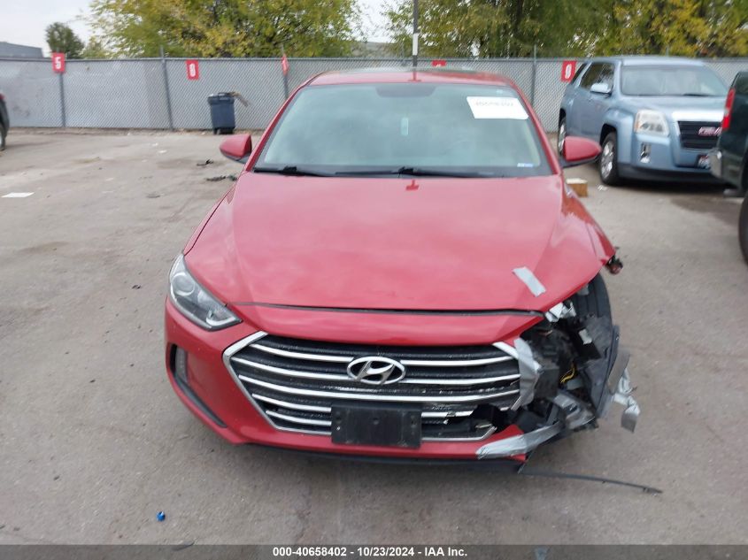 2018 Hyundai Elantra Value Edition VIN: 5NPD84LF9JH374144 Lot: 40658402