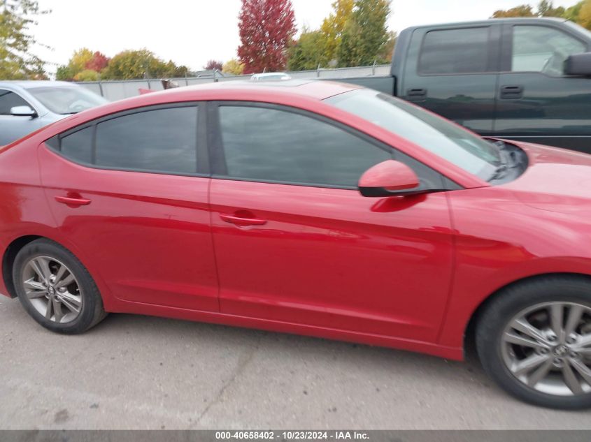 2018 Hyundai Elantra Value Edition VIN: 5NPD84LF9JH374144 Lot: 40658402