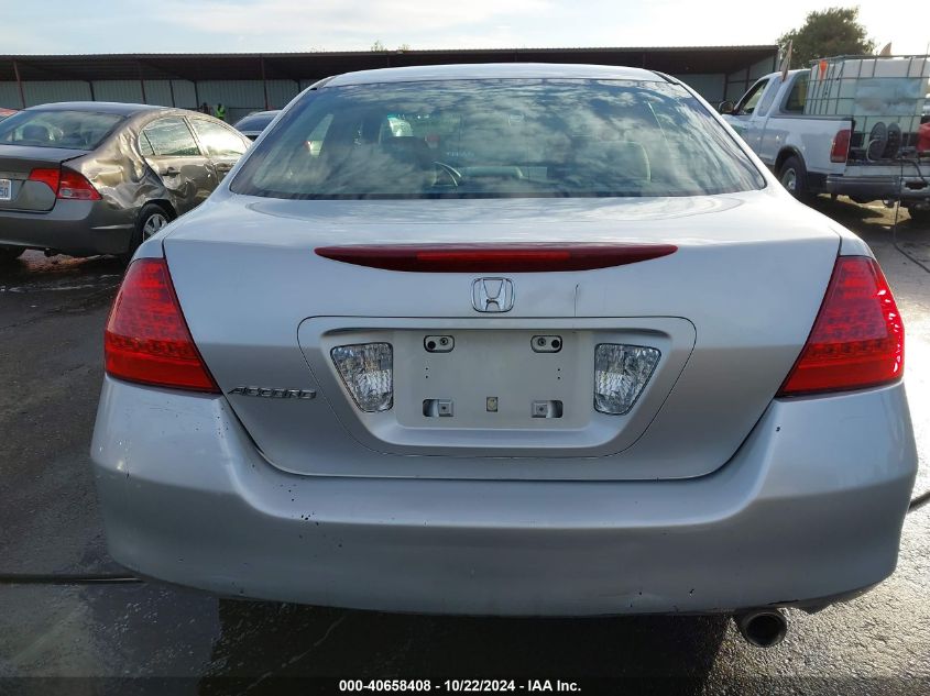 2006 Honda Accord 2.4 Vp VIN: 1HGCM56126A124161 Lot: 40658408