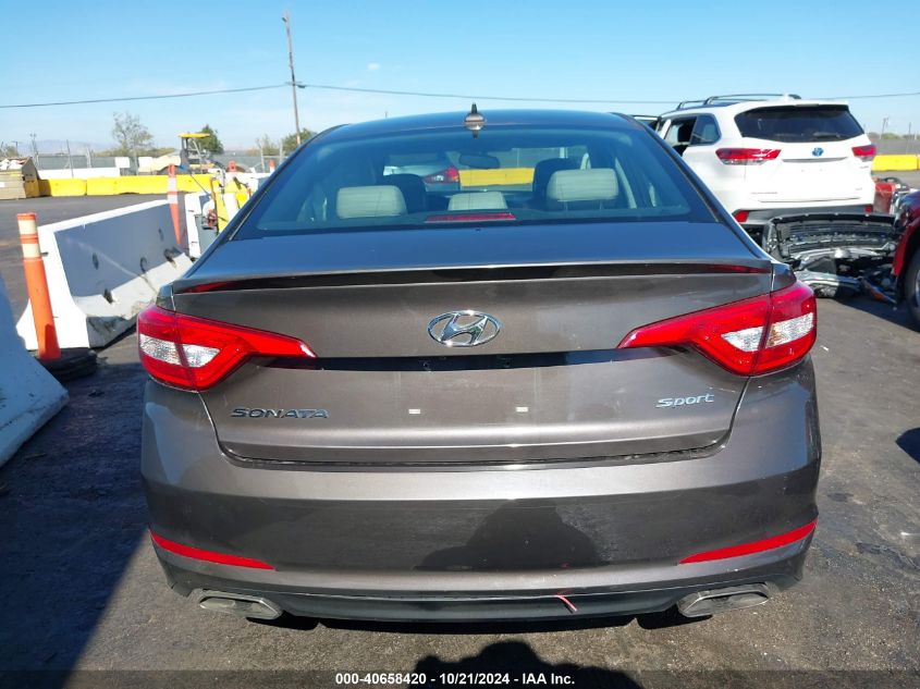 2017 Hyundai Sonata Sport VIN: 5NPE34AF6HH572776 Lot: 40658420