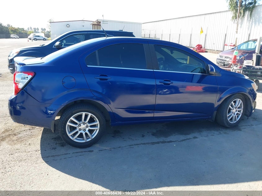 2013 CHEVROLET SONIC LT AUTO - 1G1JC5SG4D4176821