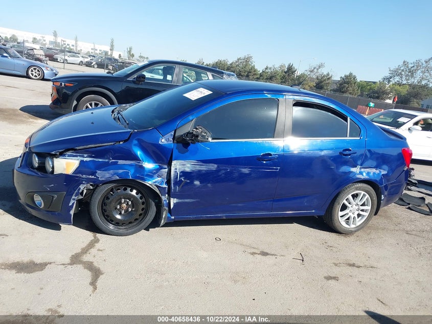 2013 CHEVROLET SONIC LT AUTO - 1G1JC5SG4D4176821