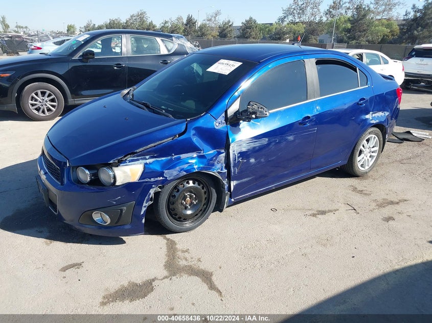 2013 CHEVROLET SONIC LT AUTO - 1G1JC5SG4D4176821