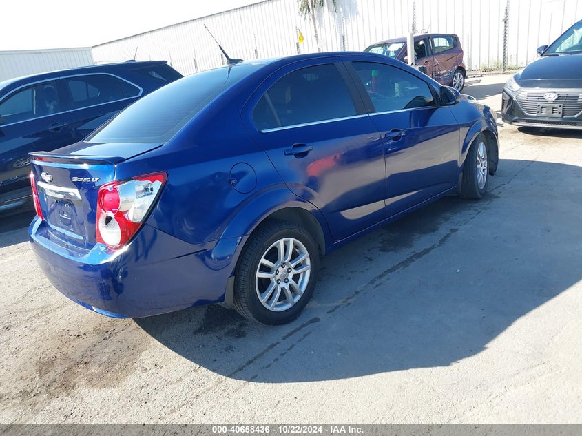 2013 CHEVROLET SONIC LT AUTO - 1G1JC5SG4D4176821