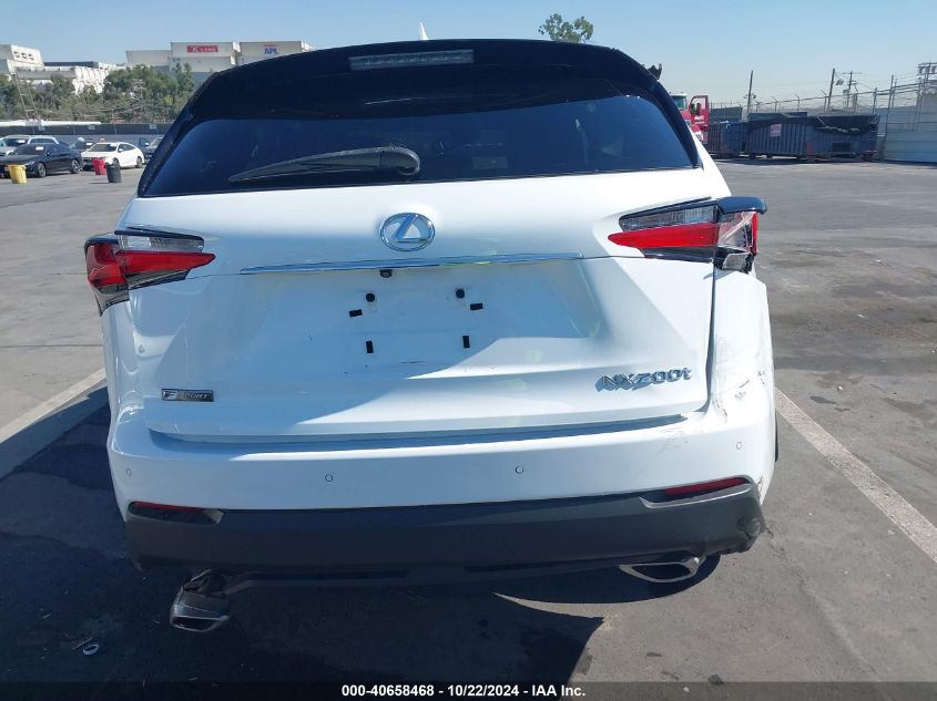 2017 Lexus Nx 200T F Sport VIN: JTJBARBZ4H2137641 Lot: 40658468