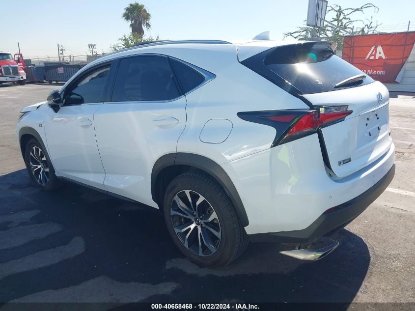 VIN JTJBARBZ4H2137641 2017 Lexus NX, 200T F Sport no.3