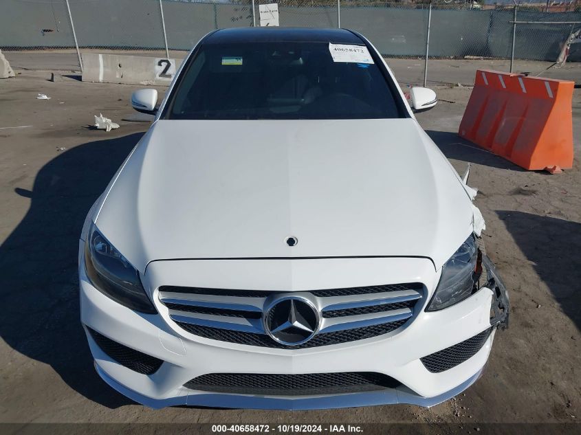 2016 Mercedes-Benz C 300 VIN: 55SWF4JB9GU151350 Lot: 40658472