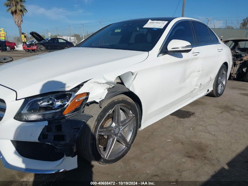 2016 Mercedes-Benz C 300 VIN: 55SWF4JB9GU151350 Lot: 40658472