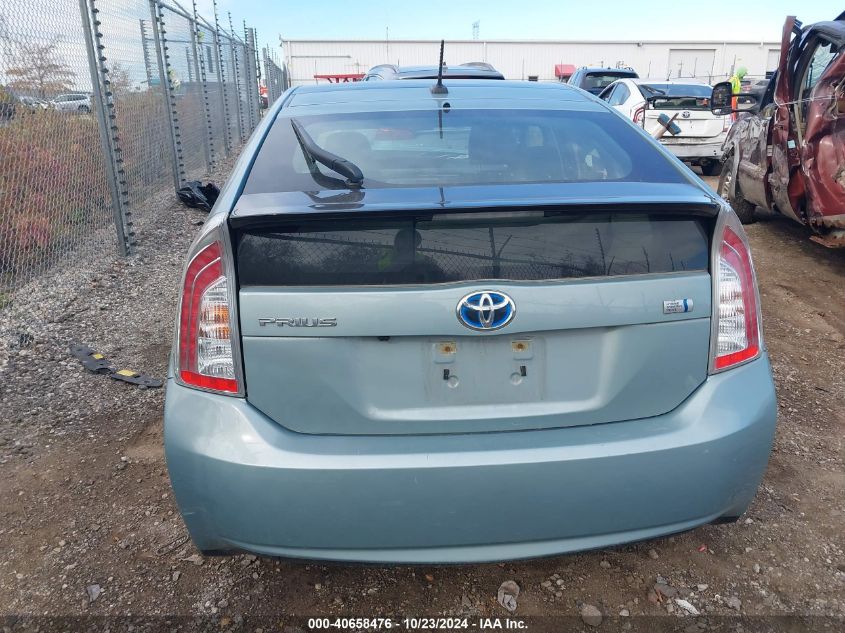 2014 Toyota Prius VIN: JTDKN3DU8E1744438 Lot: 40658476