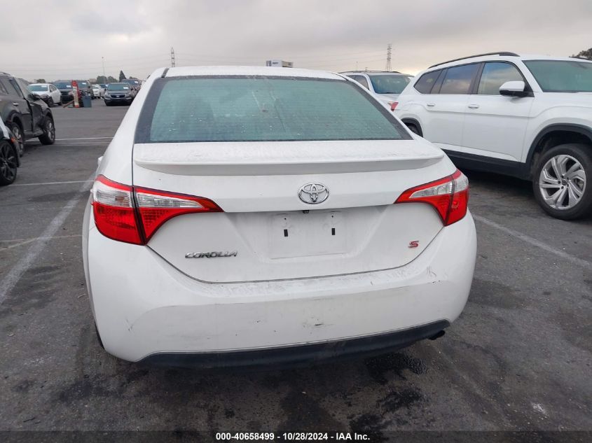 2015 Toyota Corolla S Plus VIN: 5YFBURHE0FP281989 Lot: 40658499