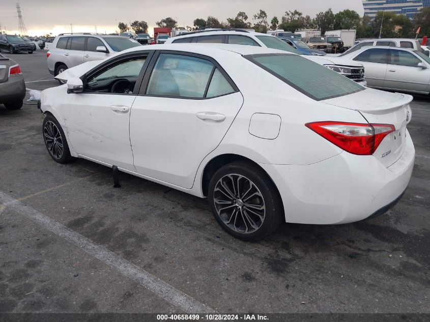 2015 Toyota Corolla S Plus VIN: 5YFBURHE0FP281989 Lot: 40658499