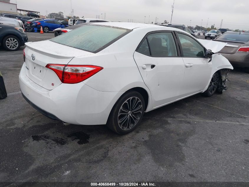 2015 Toyota Corolla S Plus VIN: 5YFBURHE0FP281989 Lot: 40658499