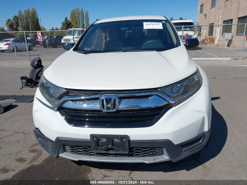 2017 Honda Cr-V Lx VIN: 2HKRW6H33HH208279 Lot: 40658502