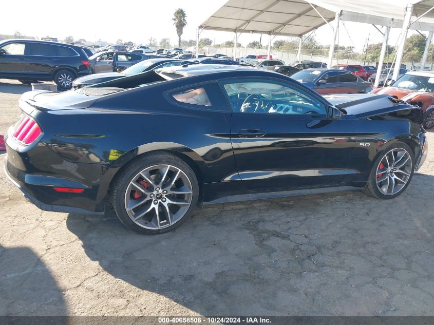 2015 Ford Mustang Gt Premium VIN: 1FA6P8CF4F5370227 Lot: 40658506