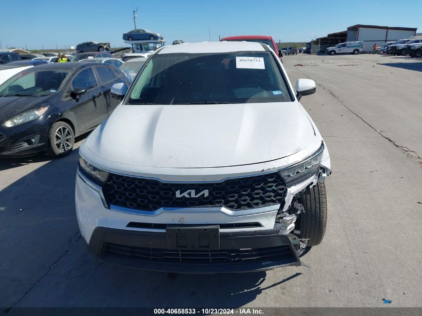 2023 Kia Sorento Lx VIN: 5XYRG4LC0PG244218 Lot: 40658533