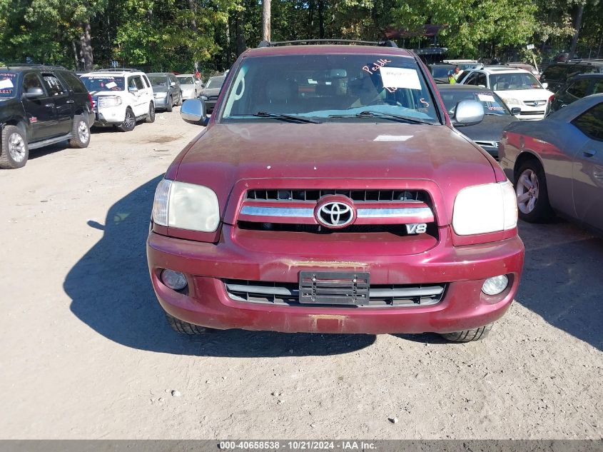 2007 Toyota Sequoia Limited V8 VIN: 5TDZT38A67S289633 Lot: 40658538