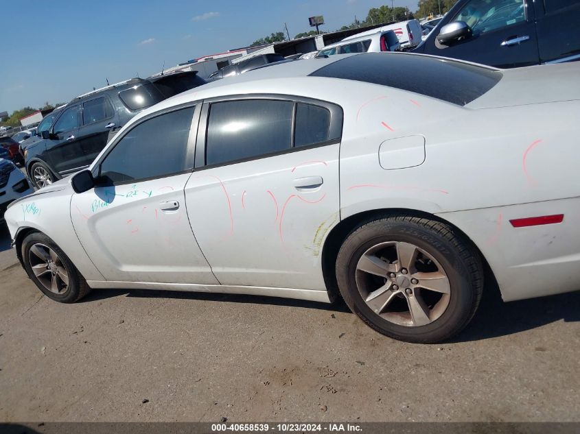 2014 Dodge Charger Sxt VIN: 2C3CDXHG9EH274994 Lot: 40658539