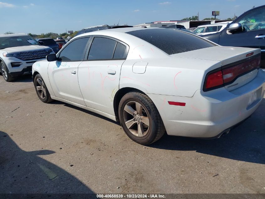 VIN 2C3CDXHG9EH274994 2014 DODGE CHARGER no.3